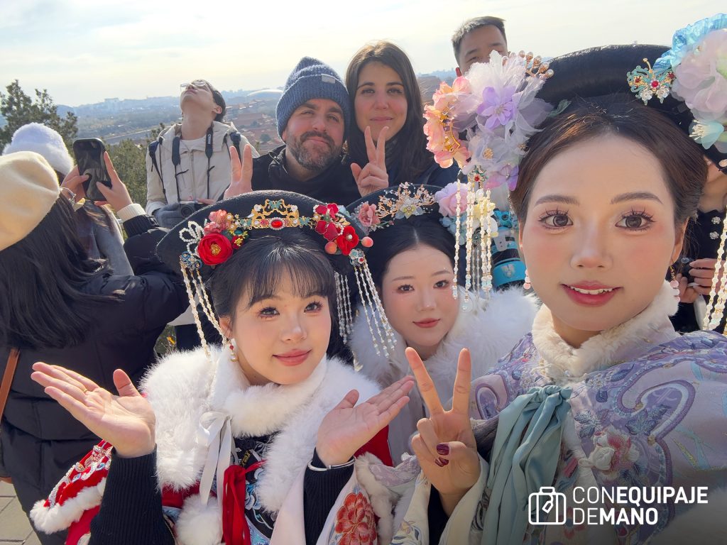 Es muy habitual que los chinos pidan fotos a los occidentales