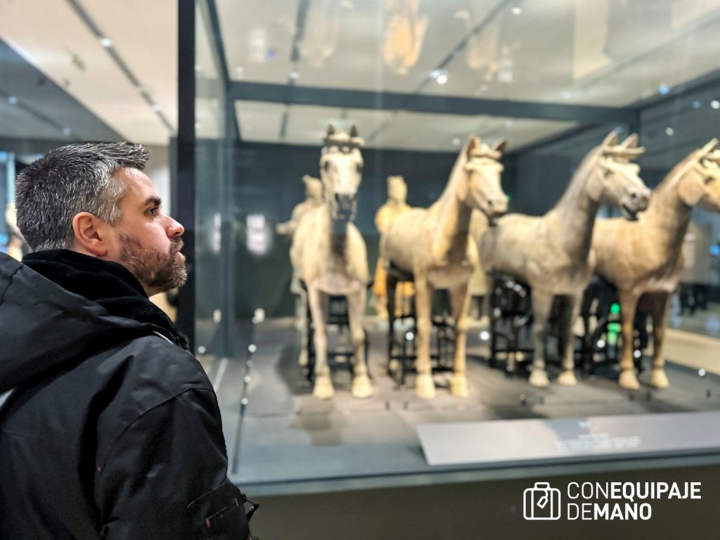 Caballos del museo de los Guerreros de terracota, Xi'An